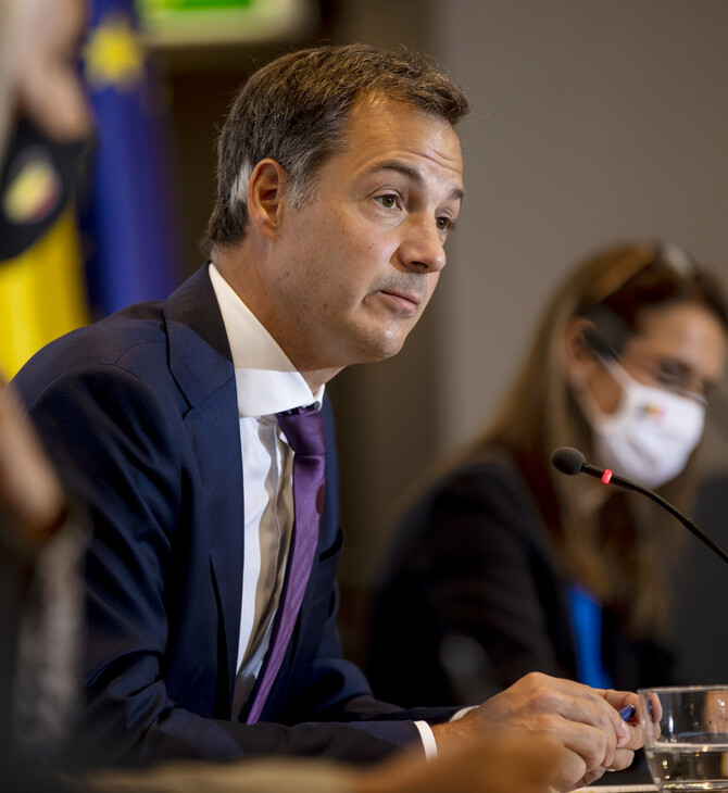 Βέλγιο: Σε καραντίνα ο πρωθυπουργός έπειτα από συνάντηση με τον Γάλλο ομόλογο του