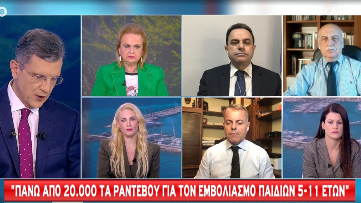 Γεωργαντάς: Πάνω από 20.000 ραντεβού εμβολίου παιδιών 5-11 ετών