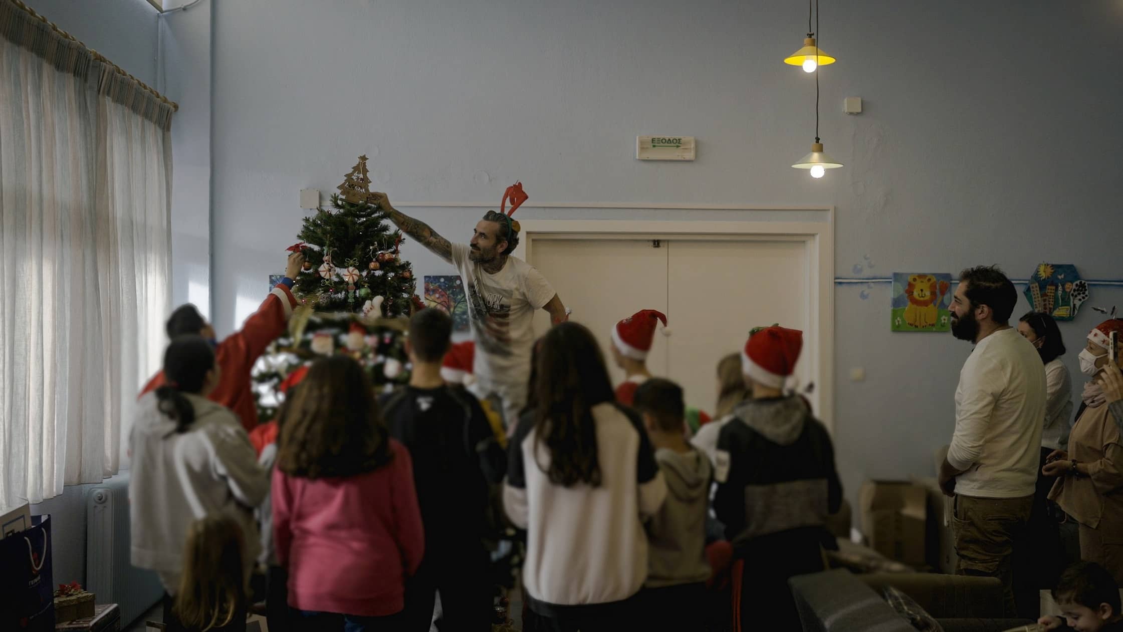 Into your heart: Ο Γιώργος Μαυρίδης ανακαινίζει το σπίτι του Χαμόγελου του Παιδιού