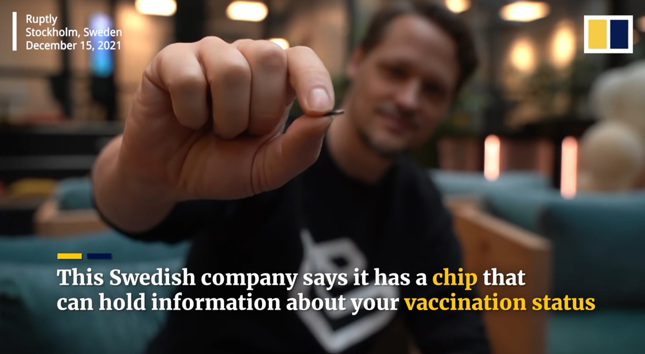 Σουηδία: Βάζουν – όντως – τσιπάκια για πιστοποίηση εμβολιασμού (vid)