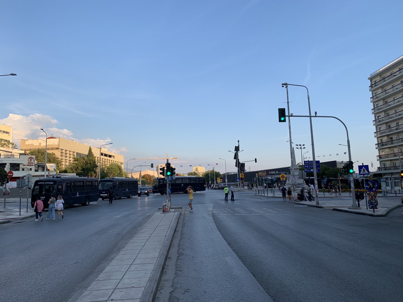 Θεσσαλονίκη: «Φρούριο» το κέντρο ενόψει Γρηγορόπουλου