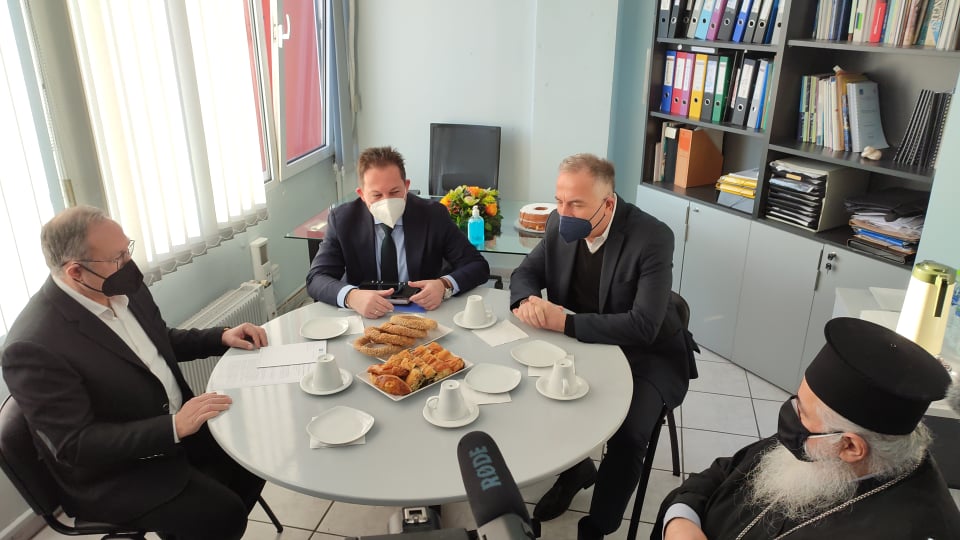 Έργα εκατομμυρίων υποσχέθηκε ο Πέτσας στον δήμο Παύλου Μελά (φωτό+video)