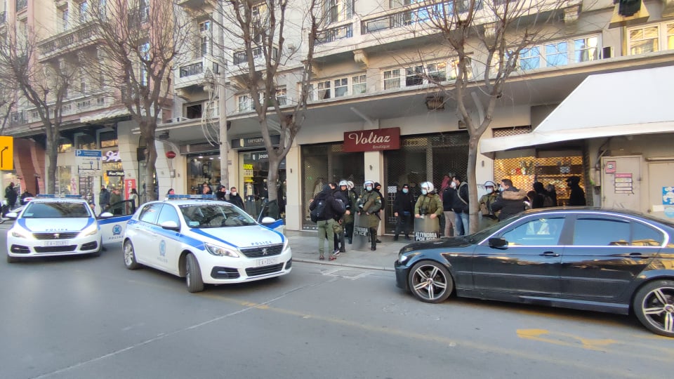 Σε 27συλλήψεις για τα επεισόδια στη Θεσσαλονίκη προχώρησε η αστυνομία