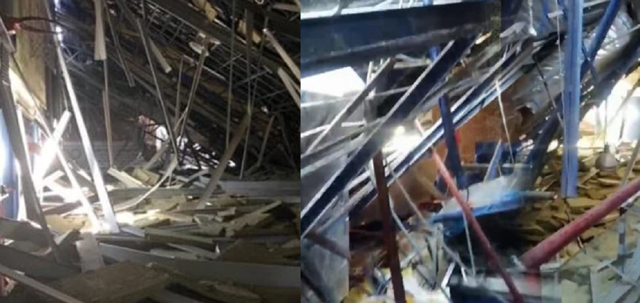 Κατέρρευσε από το χιόνι η οροφή στο κλειστό γήπεδο εκπαιδευτηρίων  – Το email του σχολείου στους γονείς