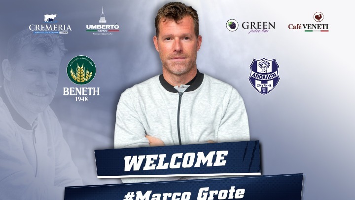 O Μάρκο Γκρότε νέος προπονητής του Απόλλωνα Σμύρνης