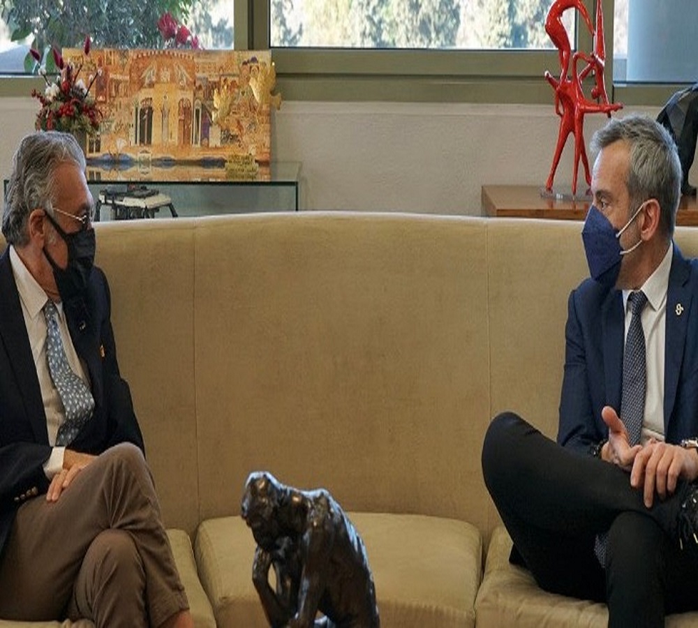 Ζέρβας σε Σαλτιέλ: Ισχυρή δέσμευση η διαμόρφωση της πλατείας Ελευθερίας ως πάρκο μνήμης