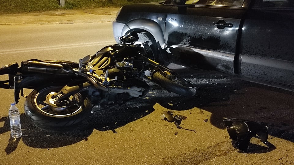 Σοβαρό τροχαίο στον δρόμο Μηχανιώνας – Θεσσαλονίκης