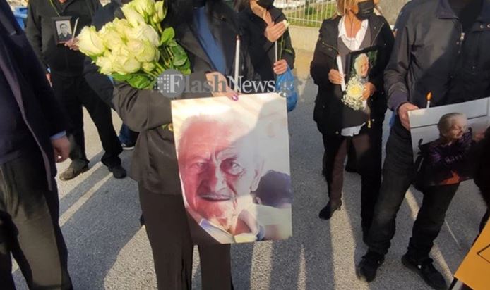 Συγκέντρωση διαμαρτυρίας έξω από το γηροκομείο-κολαστήριο στα Χανιά (pics)