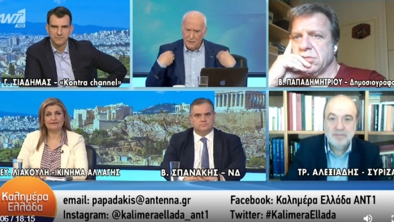 Πρωτοφανές ξέσπασμα Παπαδάκη εναντίον τηλεθεατή: «Θα σε βρω, θα σου κόψω τα χέρια(vid)»