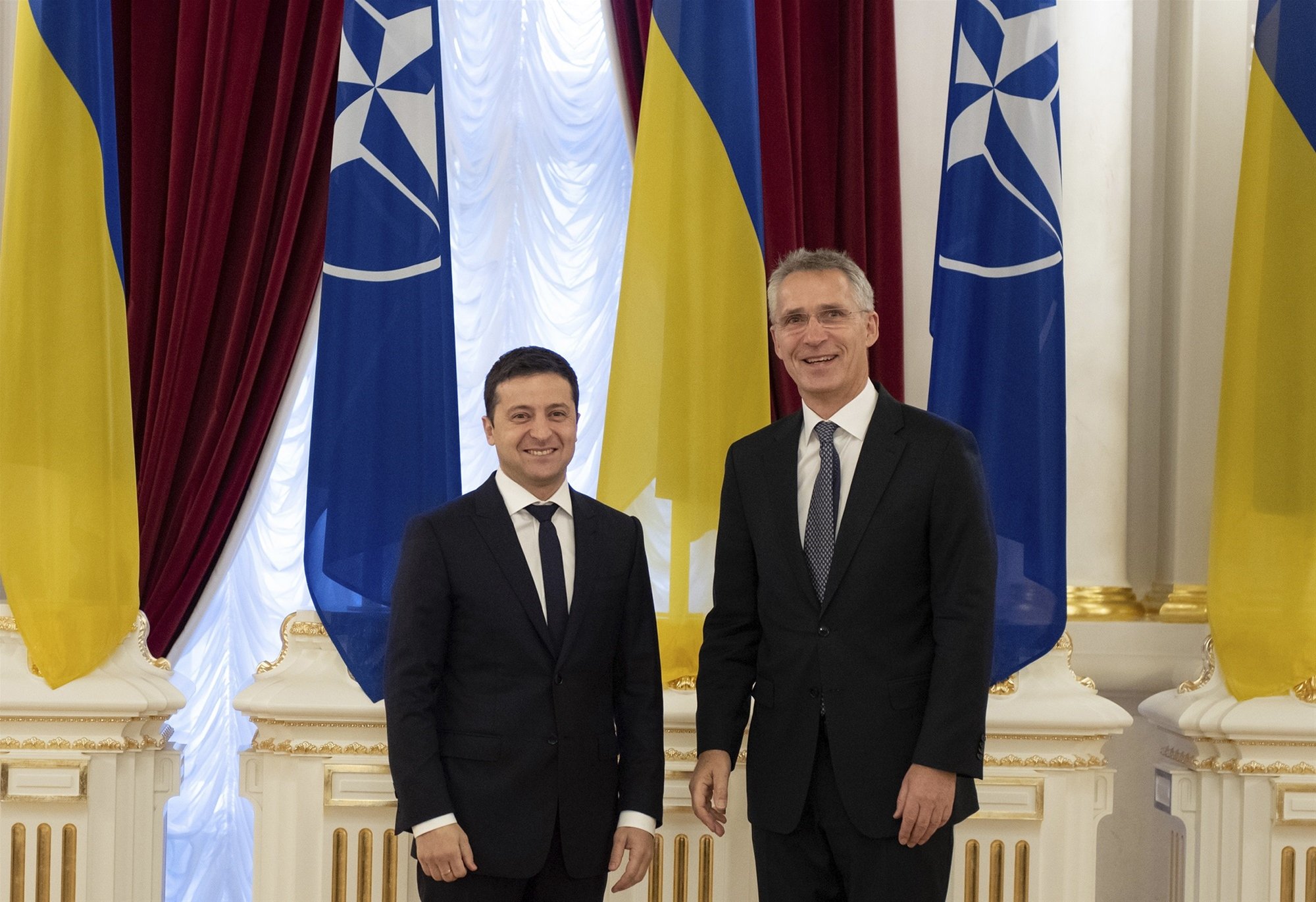 Ουκρανία: Επικοινωνία Ζελένσκι με Στόλτενμπεργκ