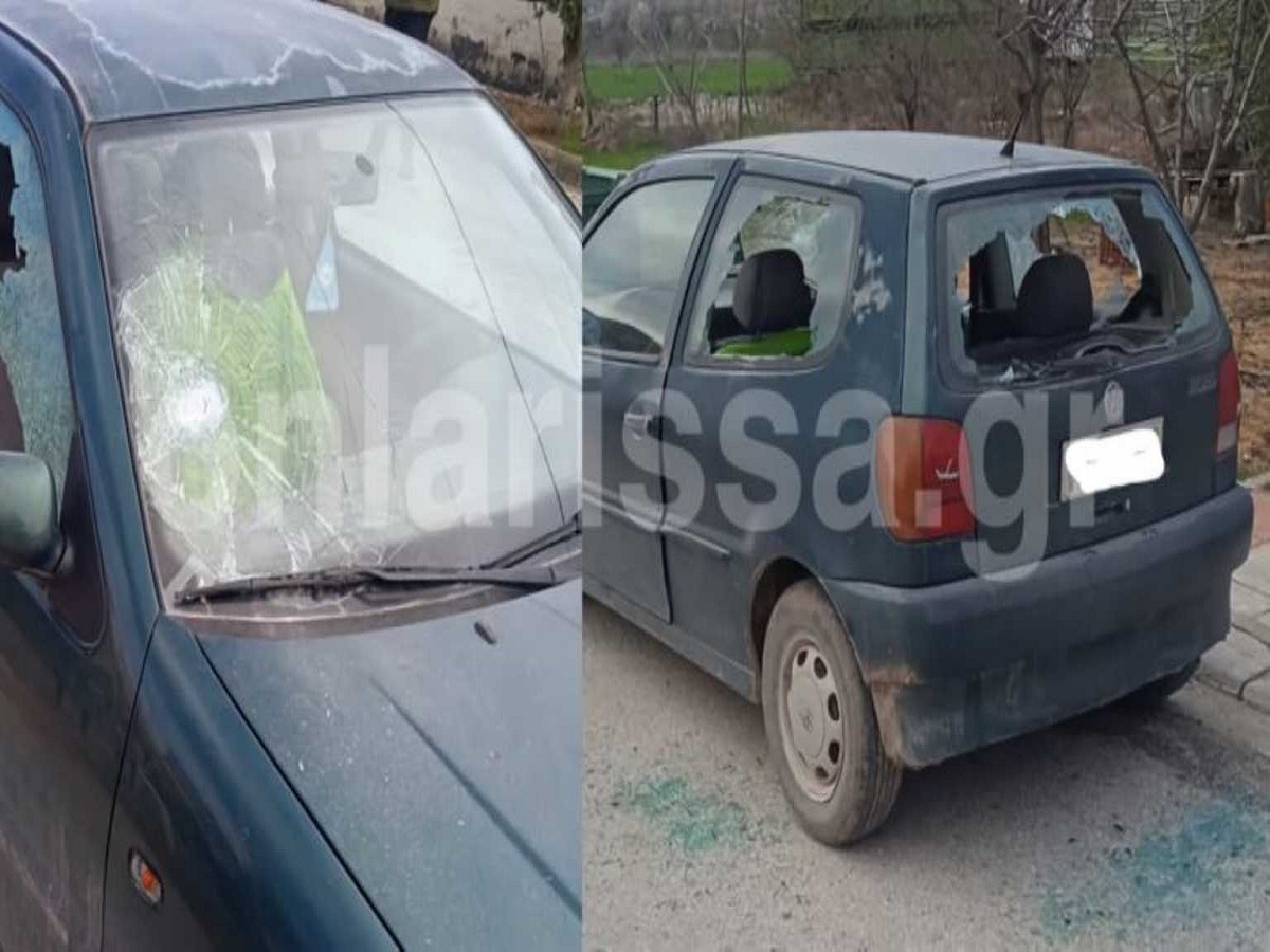 Λάρισα: Έσπασε με τσεκούρι το αυτοκίνητο του προέδρου της κοινότητας Μάνδρας