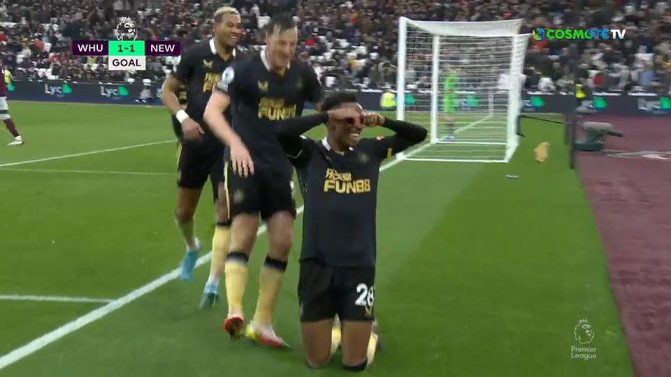 Γουέστ Χαμ – Νιούκαστλ 1-1: Όλα τα λεφτά το «μπασκετικό» γκολ του Γουίλοκ (vid)