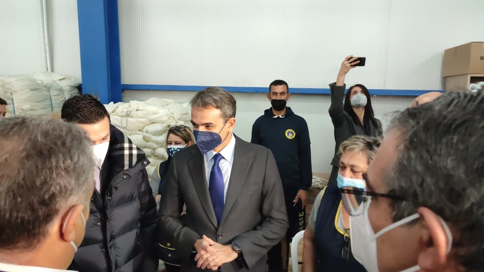 Στη Μηχανιώνα ο Κυριάκος Μητσοτάκης – Η επιχείρηση που επισκέφτηκε (φωτο)