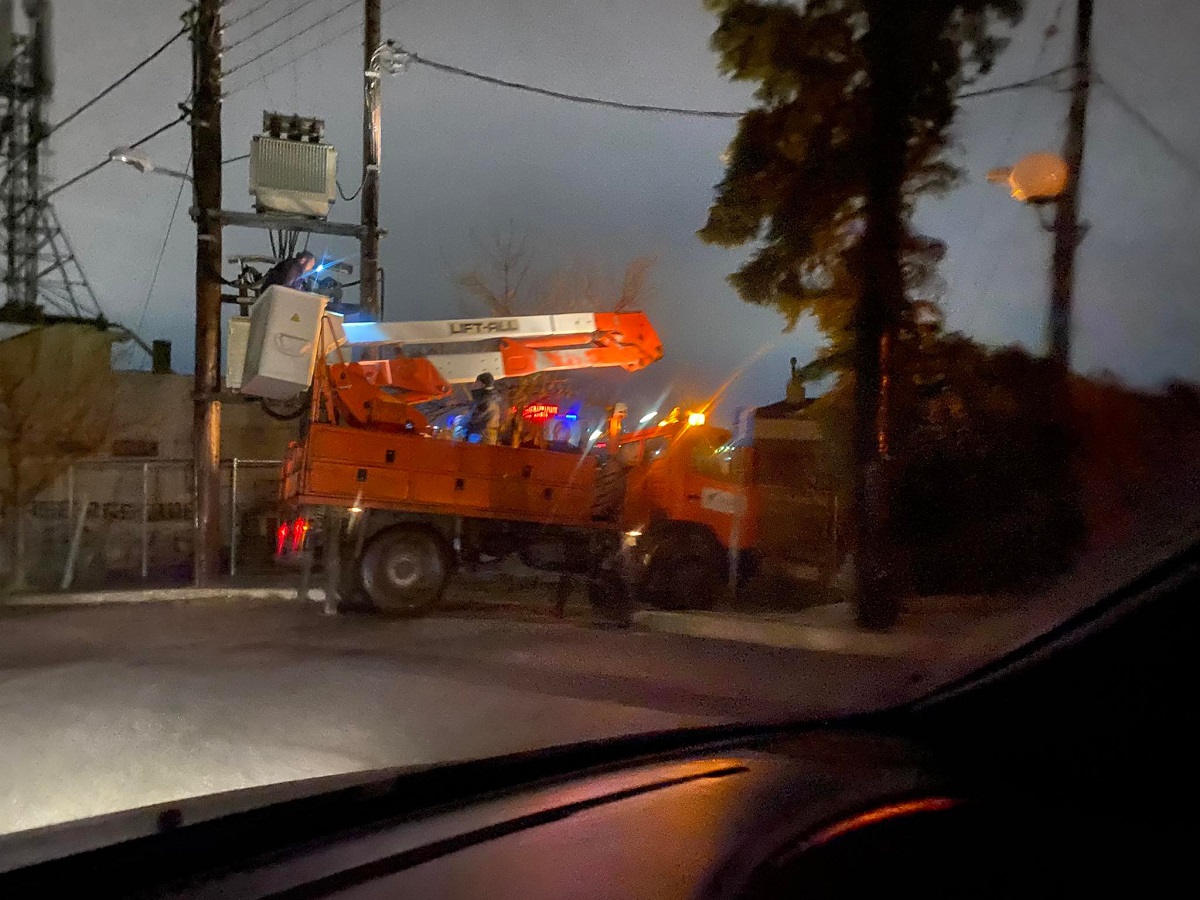 Χωρίς ρεύμα μεγάλη περιοχή της Ευκαρπίας