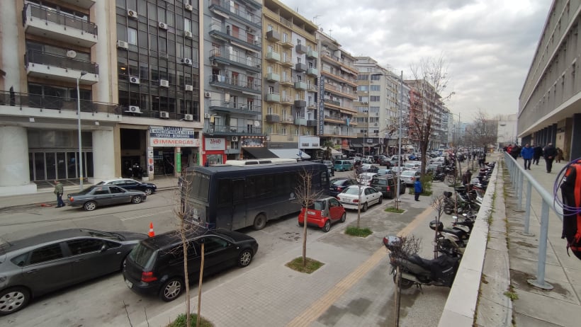 «Φρούριο» το Δικαστικό Μέγαρο – Αναμένεται η άφιξη των συλληφθέντων (φωτο+video)