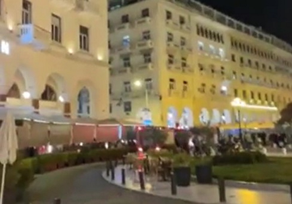 Θεσσαλονίκη: Συναγερμός στην πυροσβεστική για φωτιά κοντά στο «Ολύμπιον» (video)