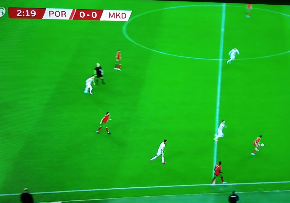 Αντιδράσεις για το «MKD» στην τηλεοπτική μετάδοση του αγώνα Πορτογαλία-Βόρεια Μακεδονία