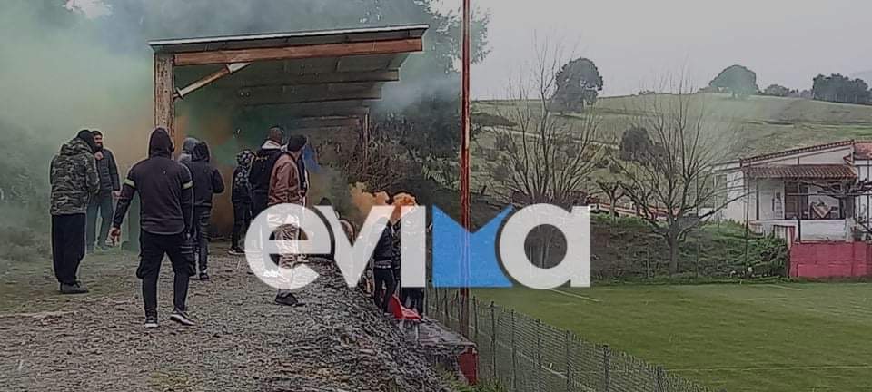 Εύβοια: Απίστευτο ξύλο, ΜΑΤ και τραυματίες σε ματς του Γ’ τοπικού (video)