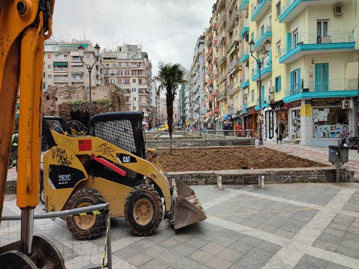 Θεσσαλονίκη: Ξεκίνησαν οι εργασίες αναβάθμισης του άξονα της Γούναρη (φωτο+vid)
