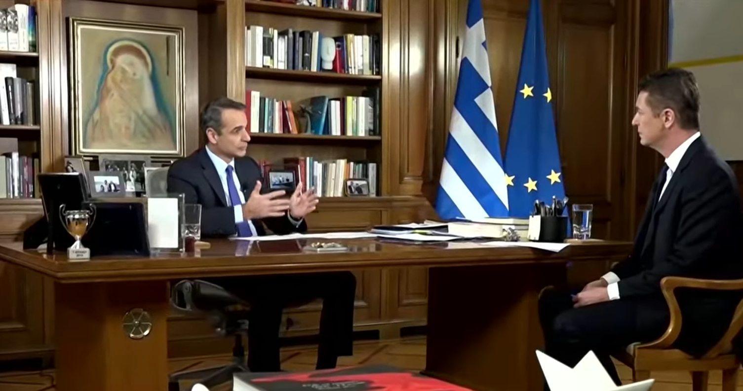 Μητσοτάκης σε Σρόιτερ: Υπάρχει λίστα προσώπων για Ρώσους ολιγάρχες (video)