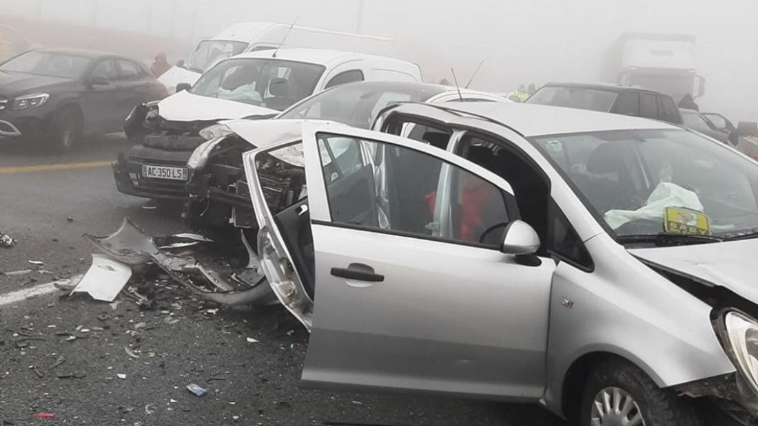 Απίστευτη καραμπόλα. Έκλεισε η Εγνατία οδός (vids)