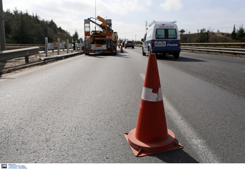 Οδικές εργασίες στην παλαιά Εθνική Θεσσαλονίκης – Κιλκίς