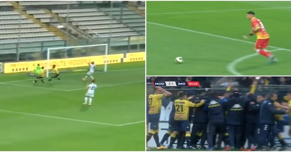 Ιταλία: Τερματοφύλακας έβαλε γκολ ανόδου στο 90′ από τα 90 μέτρα! (vid)