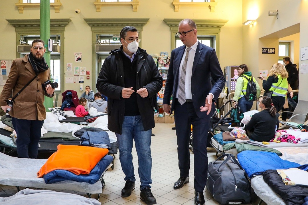 Στα σύνορα Πολωνίας και Ουκρανίας ο Τζιτζικώστας