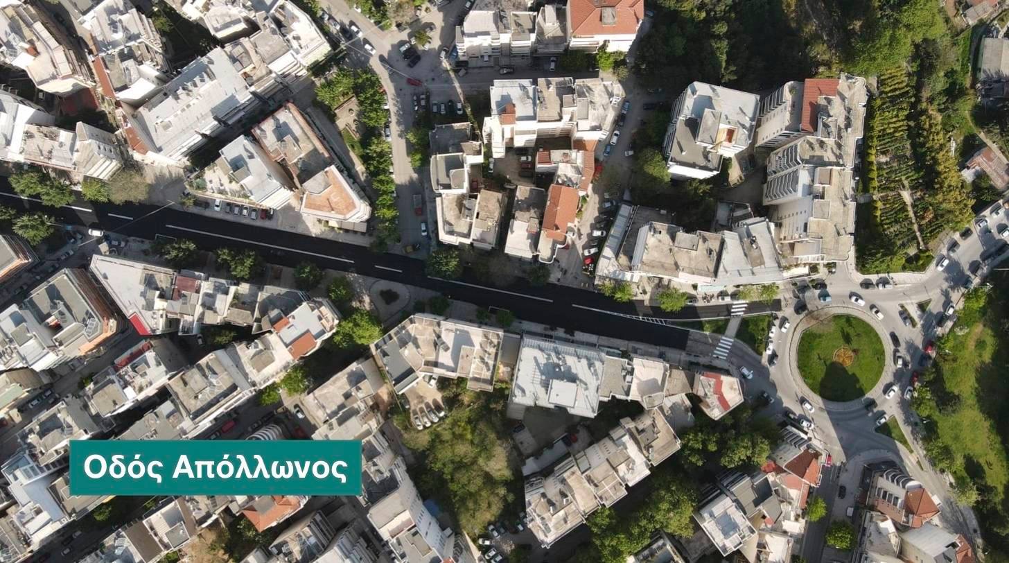 Δεύτερη μέρα ασφαλτοστρώσεων στο δήμο Θεσσαλονίκης (φωτο)