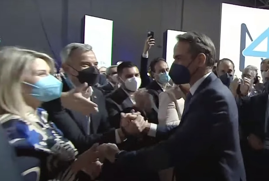 Ο  «ανεξάρτητος» Ζέρβας στο συνέδριο της ΝΔ στην Αθήνα