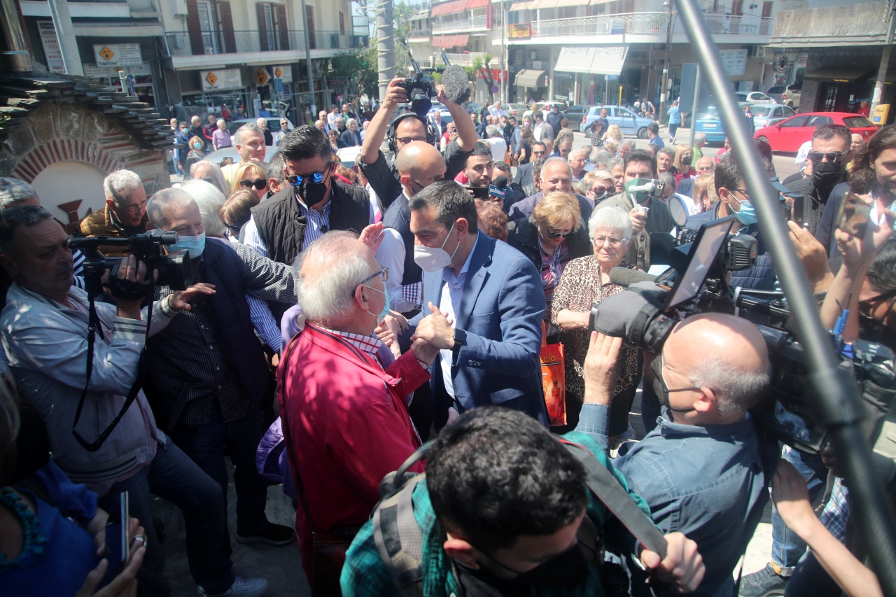 Θεσσαλονίκη: Επεισόδιο Τσίπρα με γυναίκα στην Πολίχνη (video)