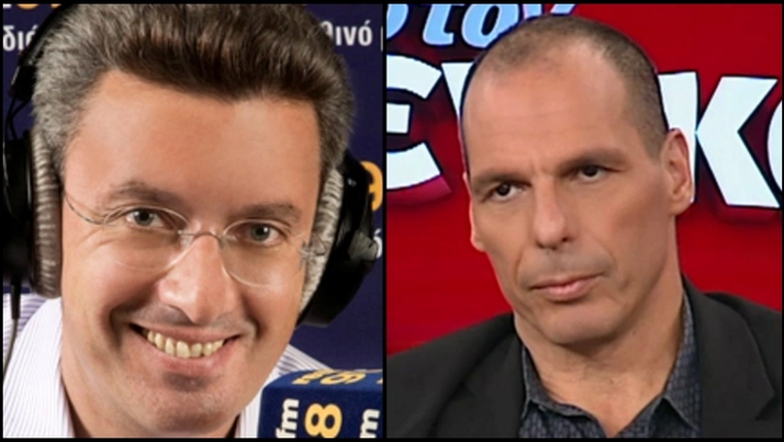 «Το ‘χασε» ο Χατζηνικολάου με τον Βαρουφάκη: «Τις εξυπνάδες όχι σε μένα» (vid)