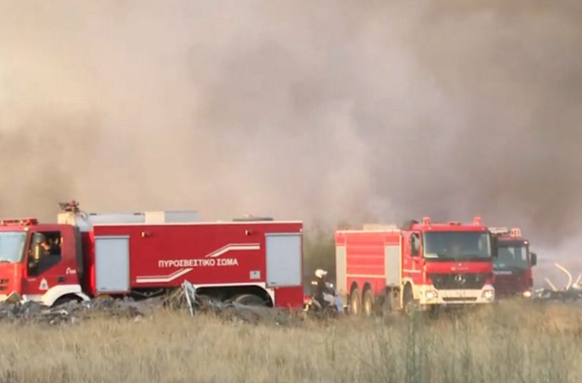 Σε εξέλιξη φωτιά σε δασική έκταση στην Κορινθία – Πνέουν ισχυροί άνεμοι