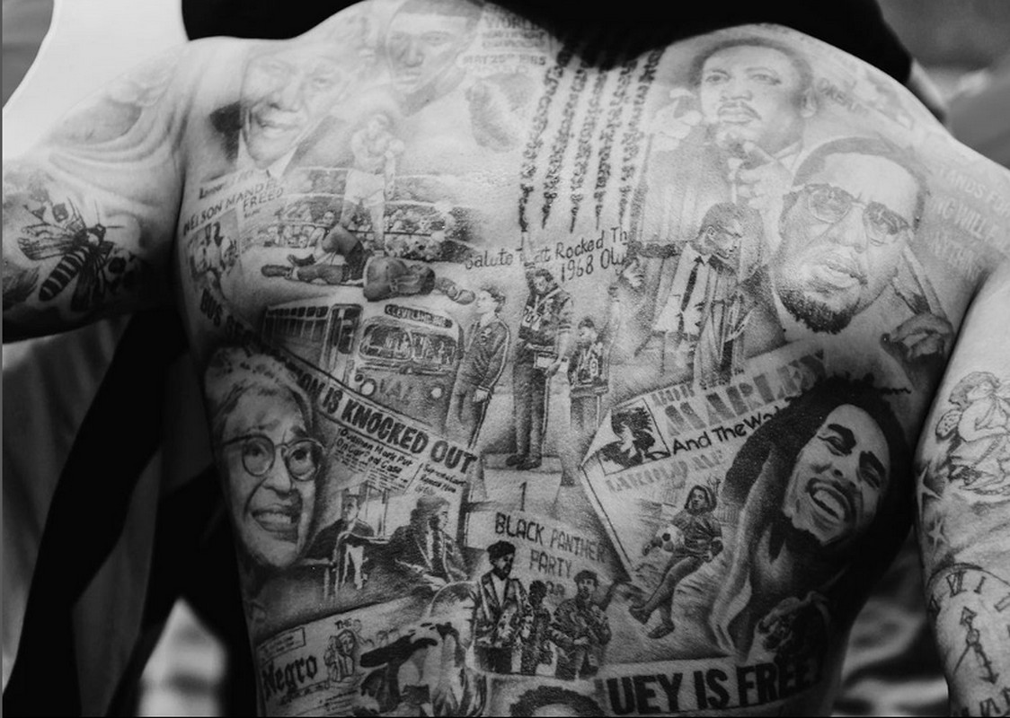 Αντρέ Γκρέι: Δείξε μου τα τατουάζ σου να σου πω ποιος είσαι – Η ιστορία πίσω από ένα… έργο τέχνης!