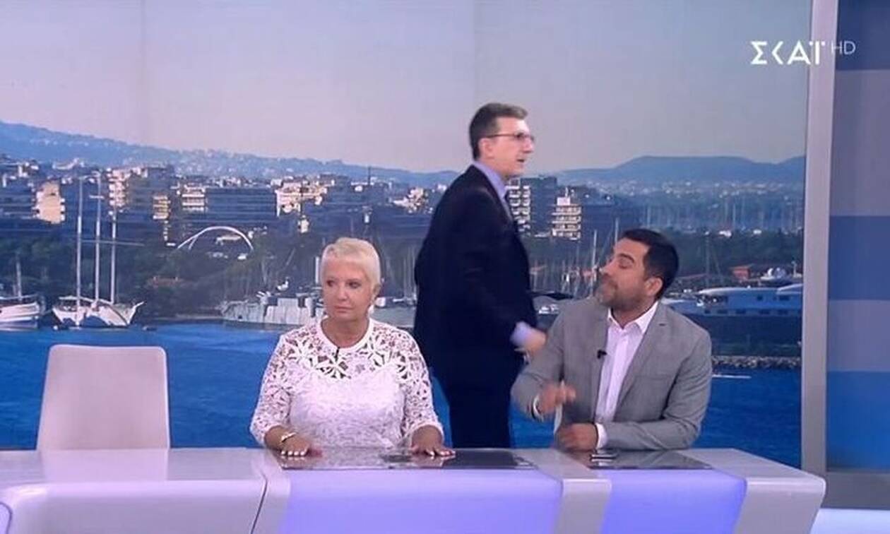 Έφυγε από το στούντιο ο Άρης Πορτοσάλτε – «Δεν μας παρατάς πρωί – πρωί» (video)