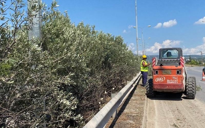 ΠΚΜ: Εργασίες συντήρησης στις εθνικές οδούς της πόλης