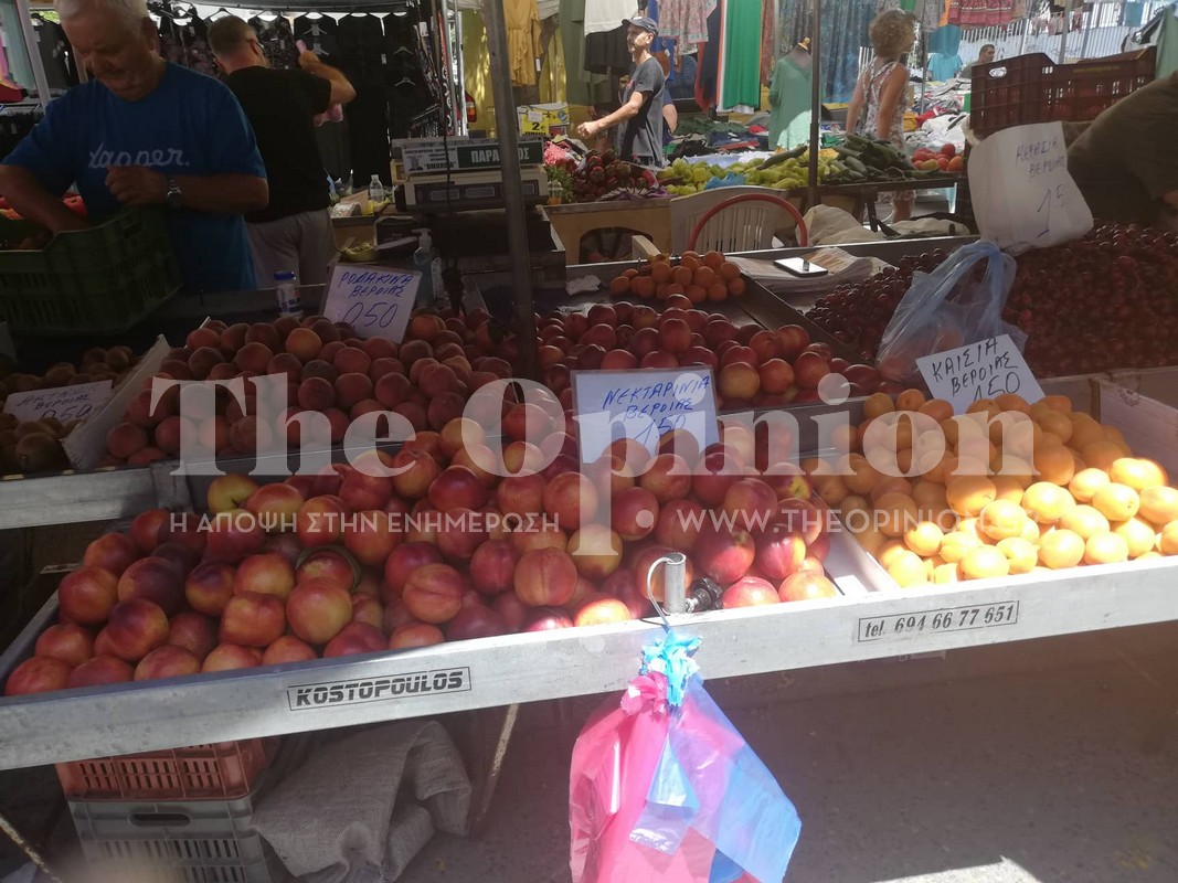 Ρεπορτάζ στην Λαϊκή: Δεν φτάνει ο μισθός και η σύνταξη – Η αγωνία των παραγωγών – Οι καταστροφές αύξησαν τις τιμές στα φρούτα (ΦΩΤΟ)