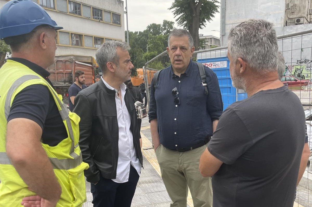 Θεσσαλονίκη: Παρουσία Ταχιάου – Ζέρβα στην αμφιδρόμηση της 26ης Οκτωβρίου (video)