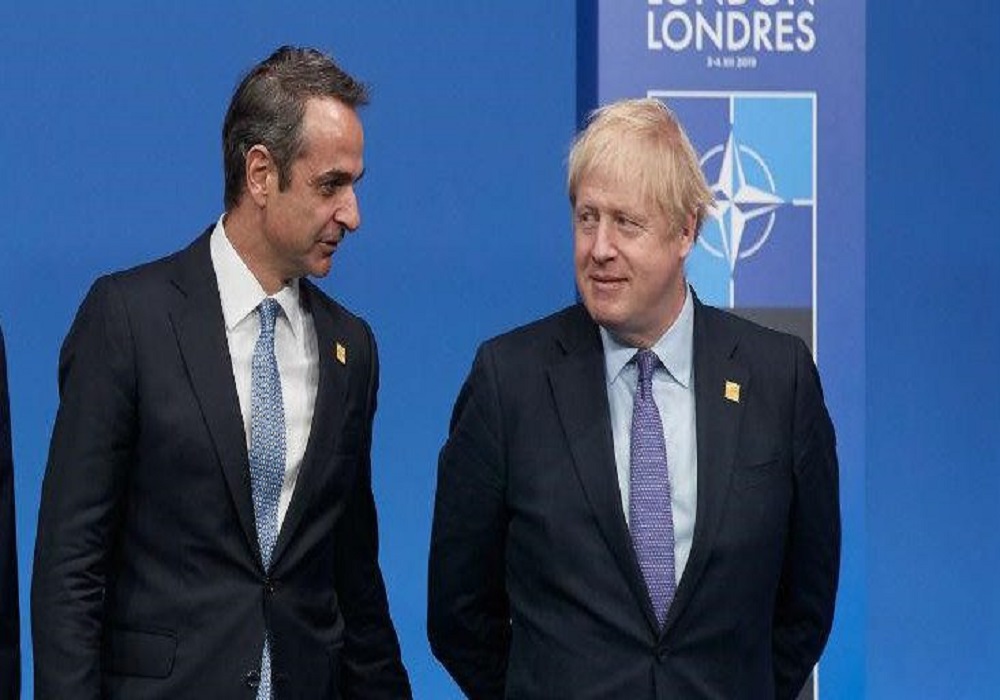 Τι συζήτησαν τηλεφωνικώς Μητσοτάκης – Τζόνσον ενόψει της Συνόδου του ΝΑΤΟ