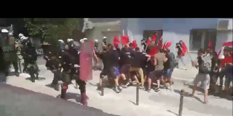 ΑΠΘ: Επεισόδια έξω από το βιολογικό (vid)