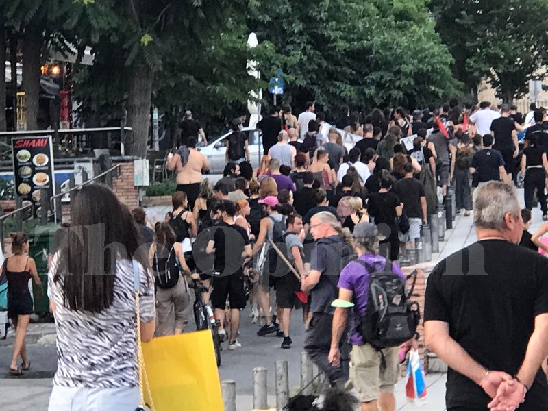 Θεσσαλονίκη: Συγκέντρωση συμπαράστασης στους πρόσφυγες και μετανάστες