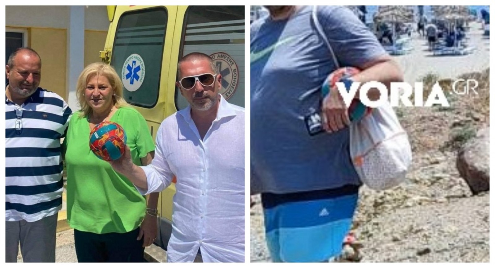 Χαλκιδική: Η σωτήρια μπάλα για τον Ιβάν, ταξίδεψε από τη Λίμνο