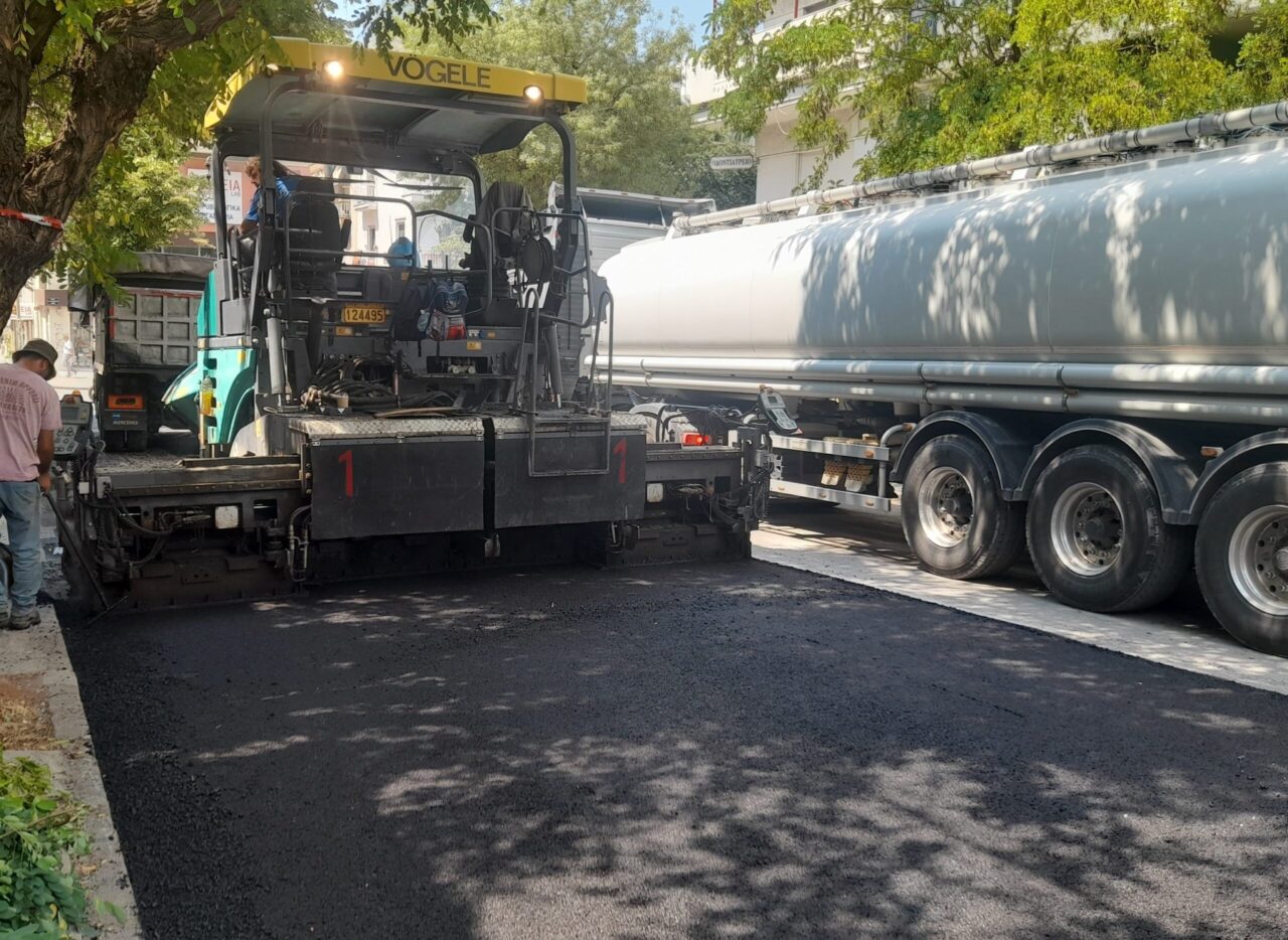 εργασίες, ασφαλτόστρωση,