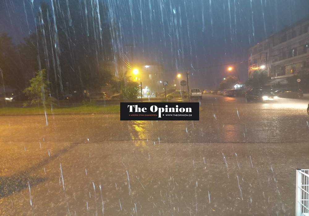 Πλήττει την Πιερία η κακοκαιρία – Πού εντοπίζονται σημαντικά προβλήματα (VID)