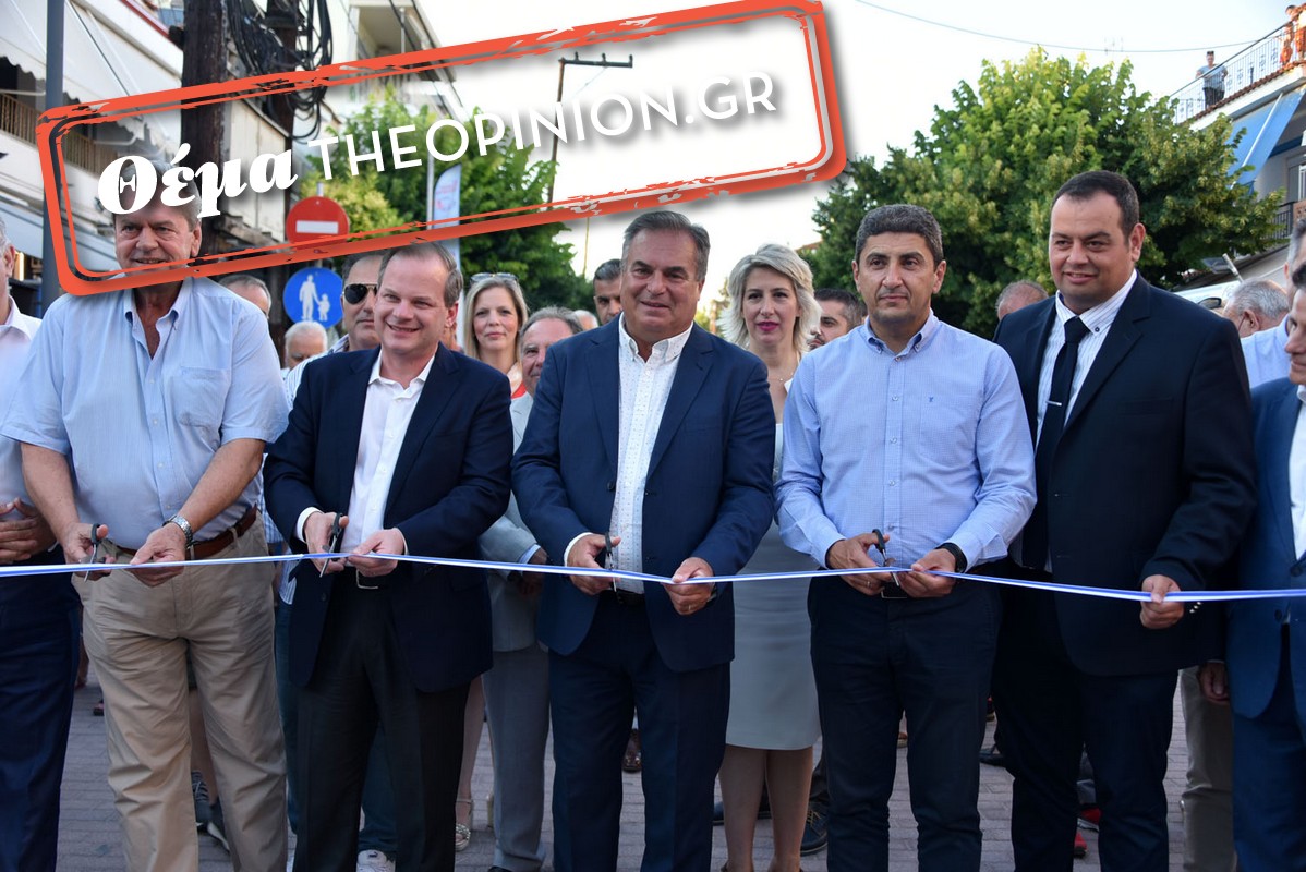 Ν. Καλλικράτεια: Κορδέλες εγκαινίων για έργα που ολοκληρώθηκαν εδώ και έναν χρόνο!