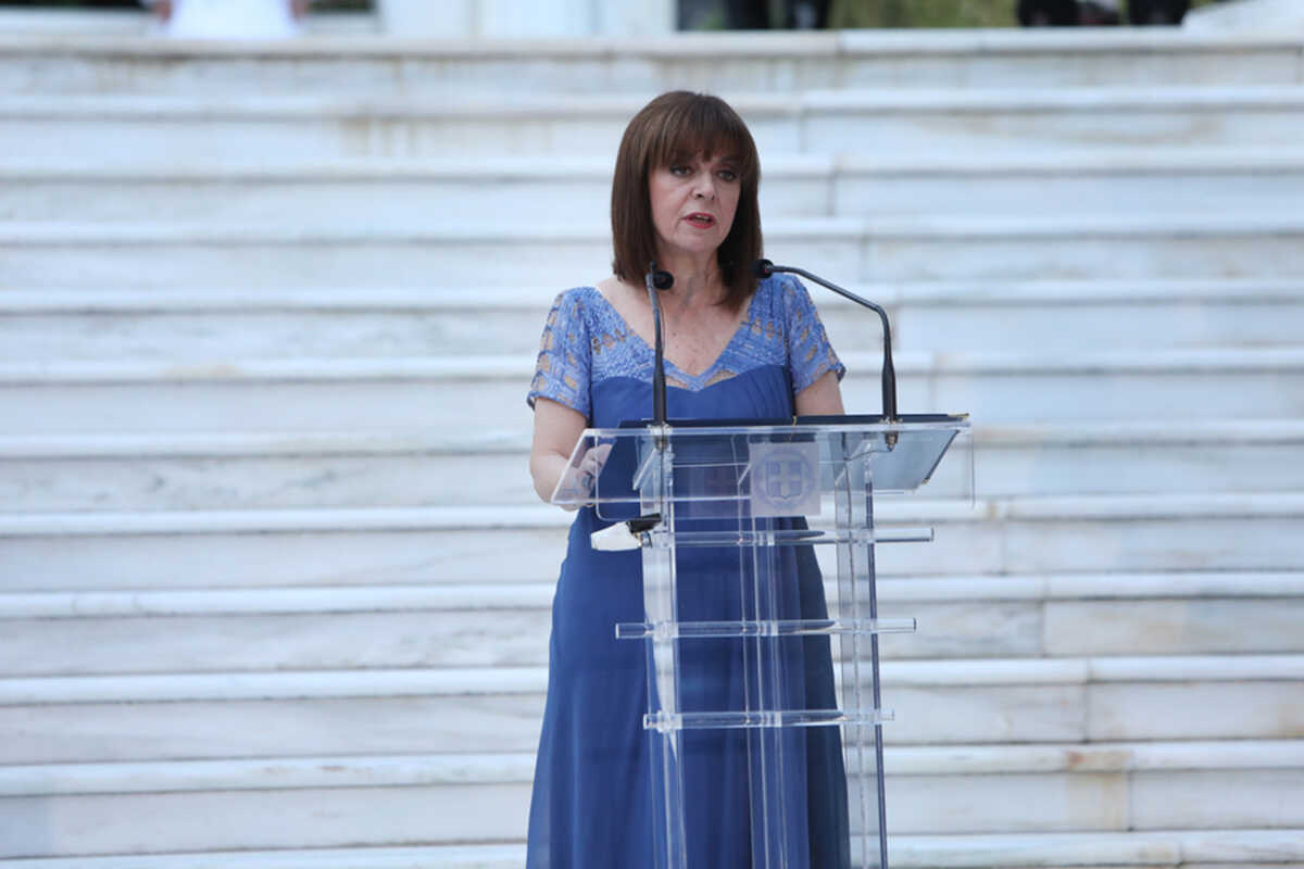 Κατερίνα Σακελλαροπούλου: Δεν υποχωρούμε στην προκλητικότητα της Τουρκίας