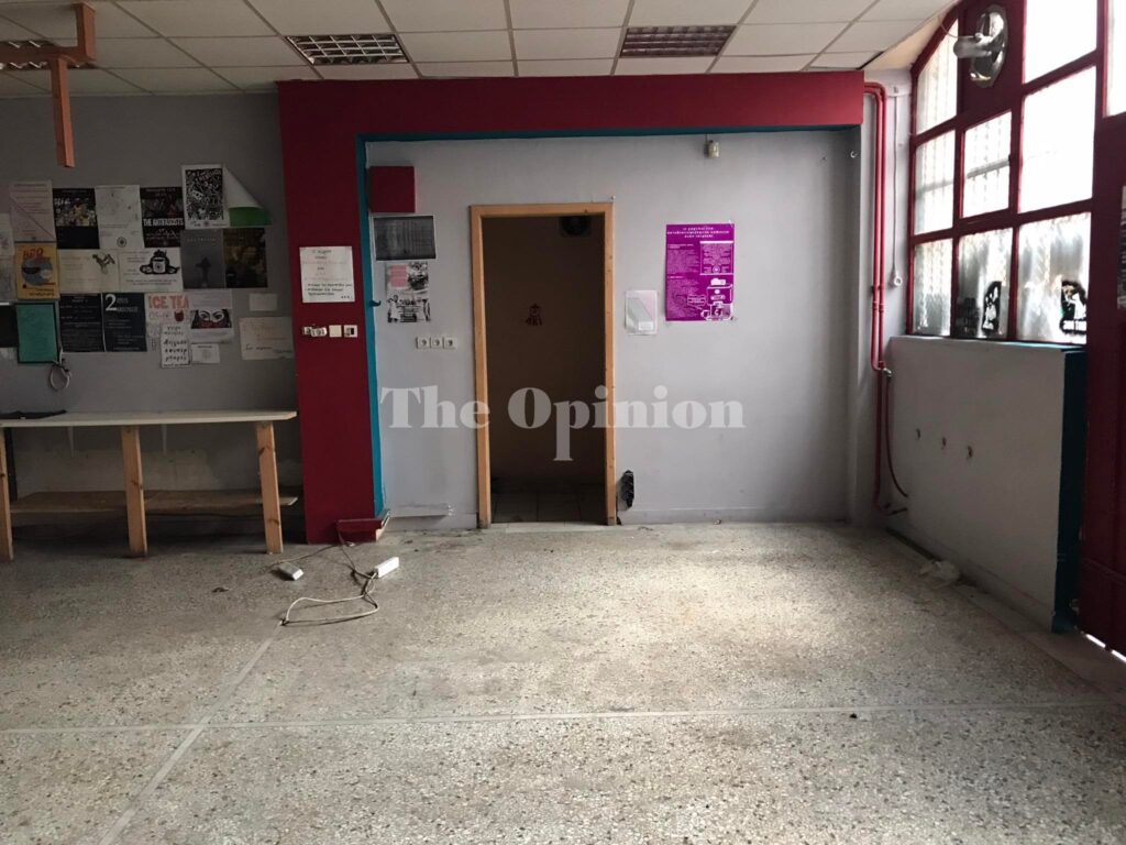 Θεσσαλονίκη: Κινητοποίηση φοιτητών για την εκκένωση του αυτοδιαχειριζόμενου κυλικείου ιατρικής