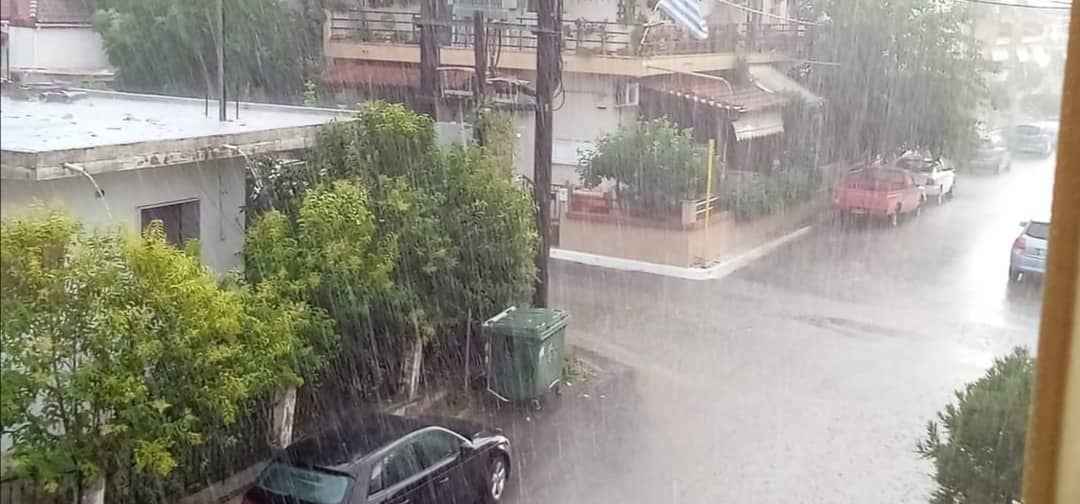Έντονη χαλαζόπτωση έπληξε τη Χαλκιδική (ΦΩΤΟ)