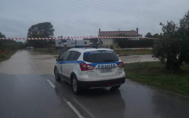 Διακοπή κυκλοφορίας σε δρόμο στη Χαλκιδική