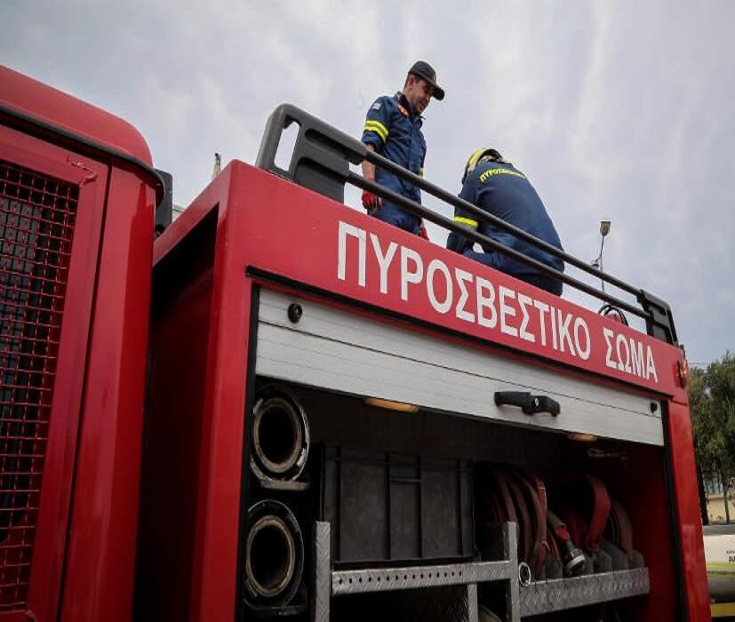 Ωραιόκαστρο: Φορτηγό τυλίχθηκε στις φλόγες κοντά στα διόδια